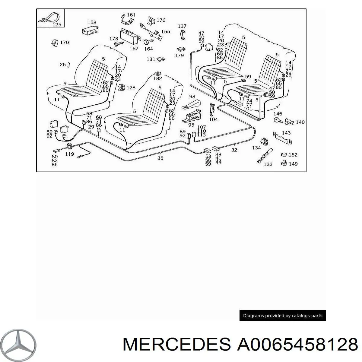 Купити A0065458128 Mercedes 