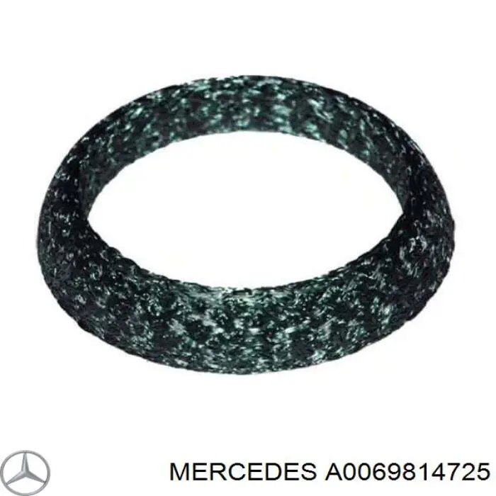 A0069814725 Mercedes Підвісний підшипник передньої піввісі