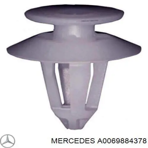 Пістон (кліп) кріплення обшивки дверей Mercedes A0069884378 ціна, від 0.27 USD