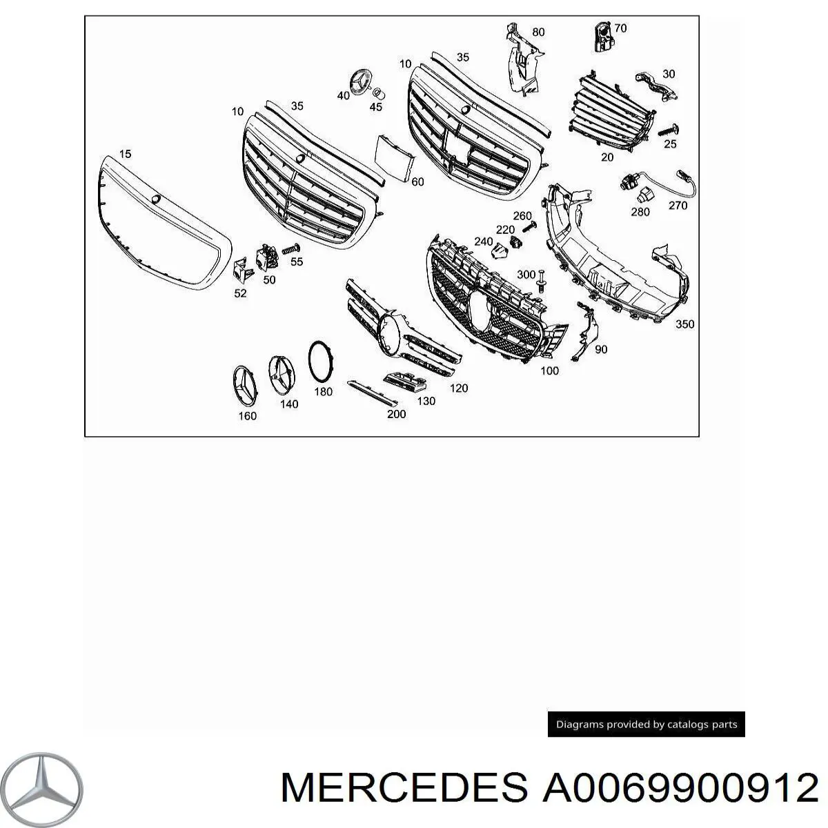 Купити A0049908712 Mercedes 