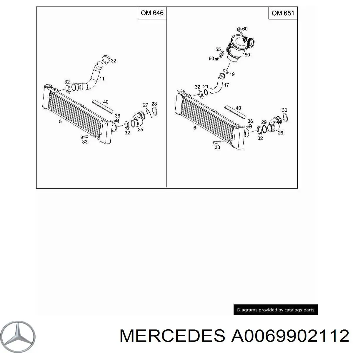  Mercedes A0069902112 ціна, від 1.83 USD