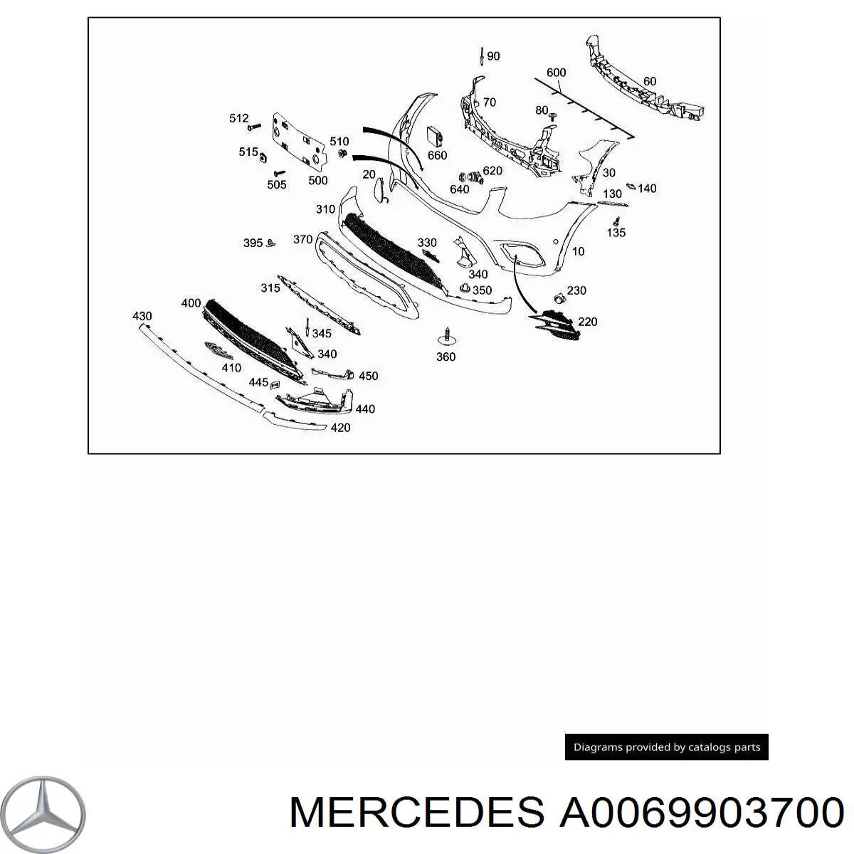 A0069903700 Mercedes 