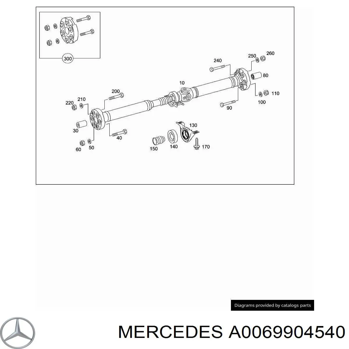 Mercedes A0109900882 ціна, від 2.36 USD