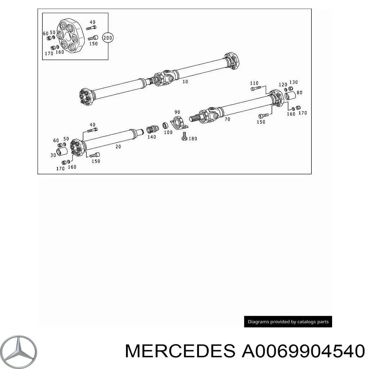 Купити A0109900882 Mercedes 