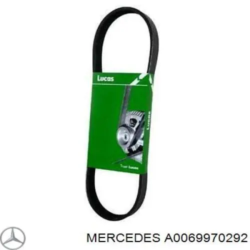 A0069970292 Mercedes ремінь приводний, агрегатів