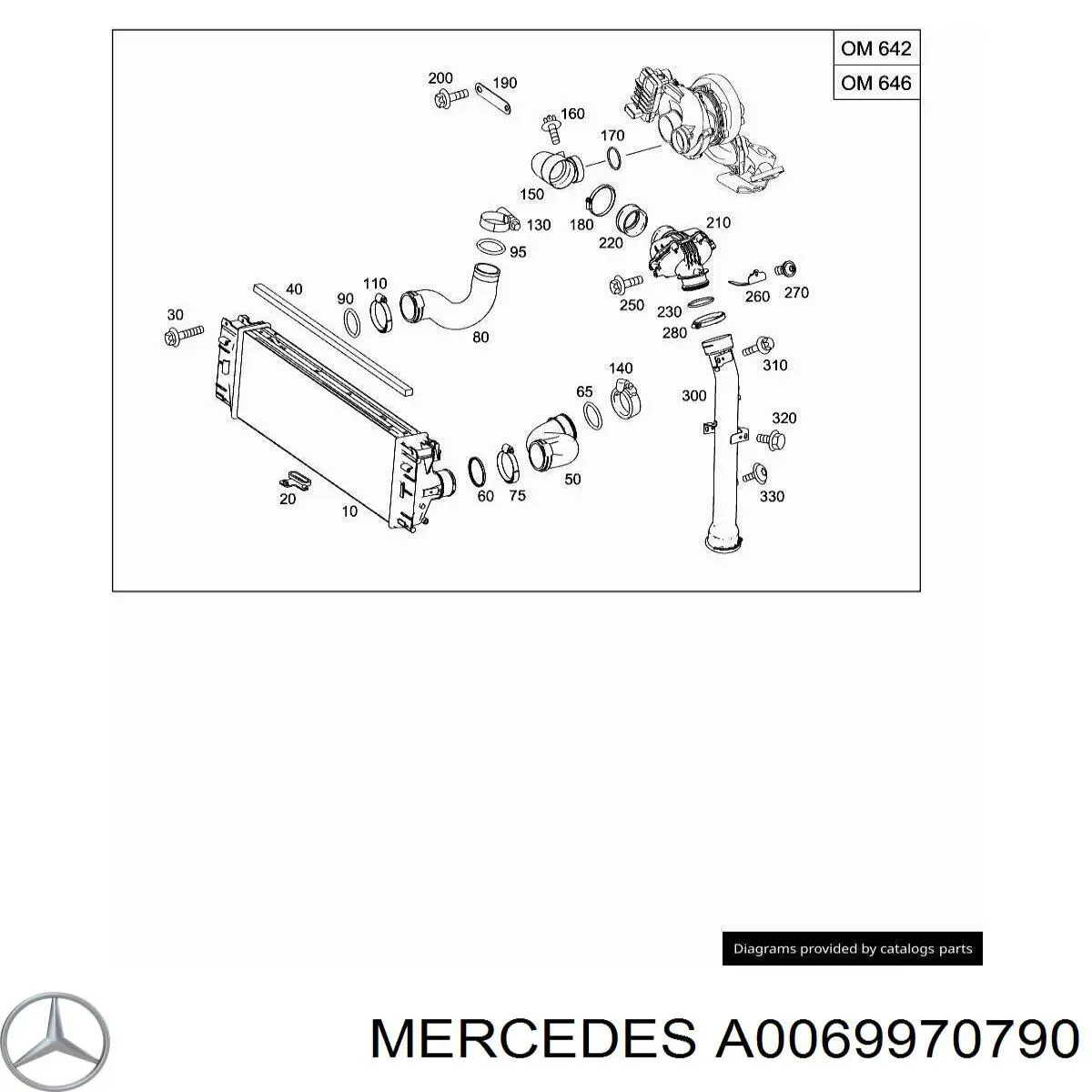 Хомут пружинний Mercedes A0069970790 ціна, від 4.47 USD