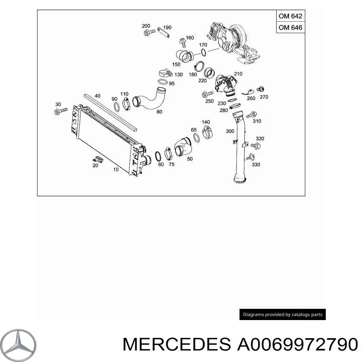  0069972790 Mercedes