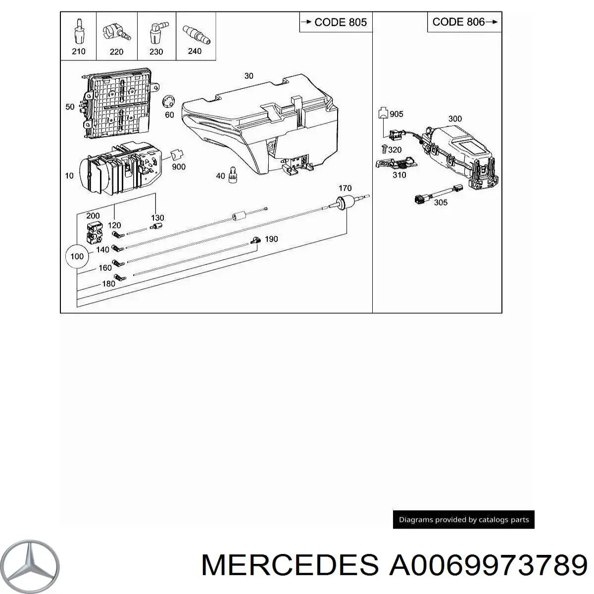  A0069973789 Mercedes