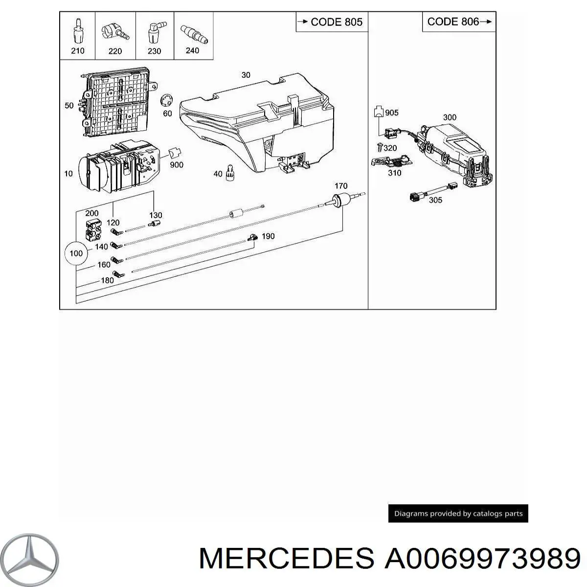  A0069973989 Mercedes