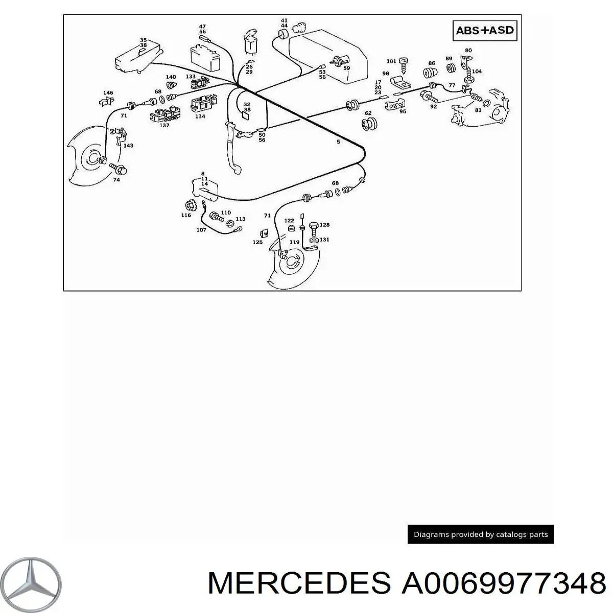  0069977348 Mercedes