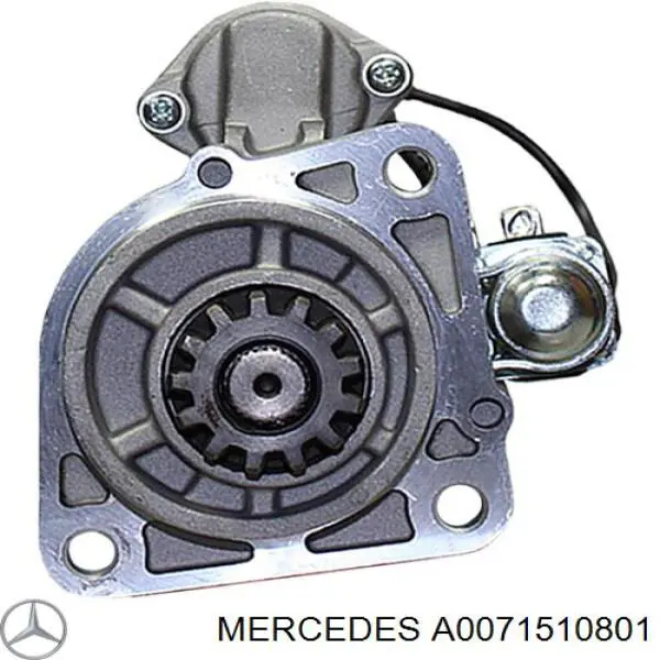 A0071510801 Mercedes Стартер двигуна