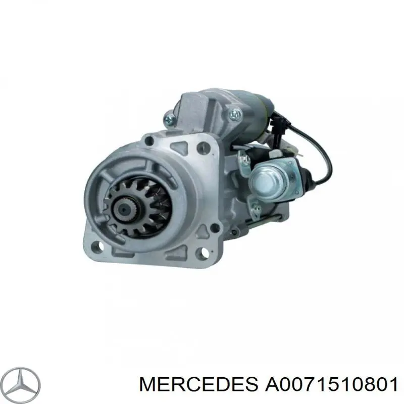 A0071510801 Mercedes стартер