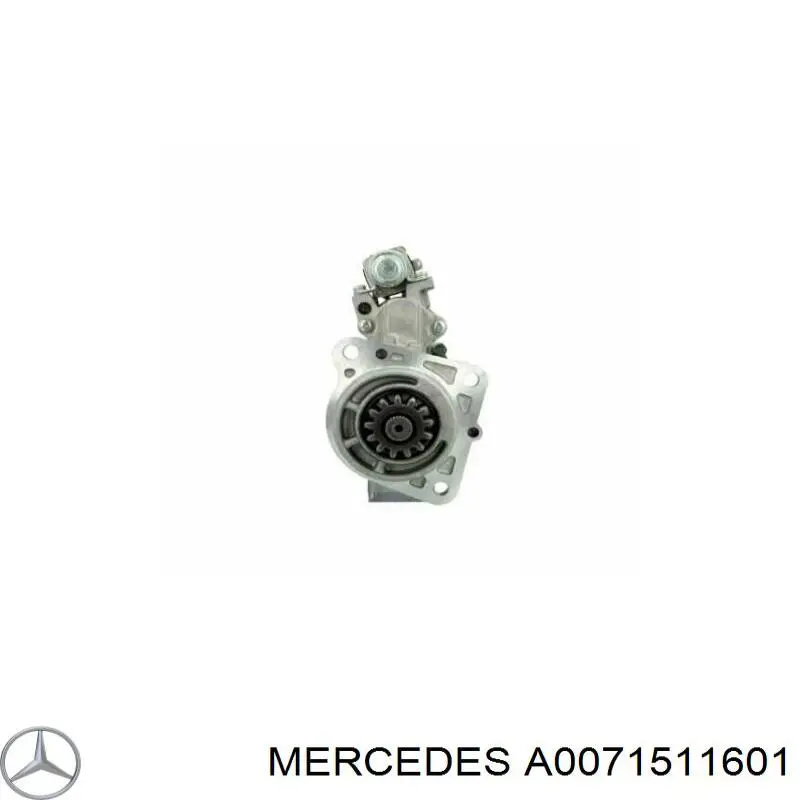 A0071511601 Mercedes Стартер