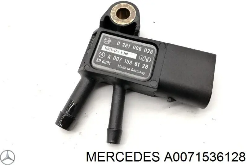 A0071536128 Mercedes датчик тиску вихлопних газів