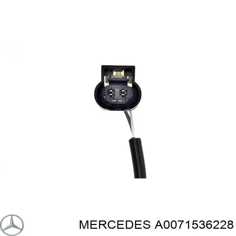 A0071536228 Mercedes датчик температури відпрацьованих газів (вг, в каталізаторі)