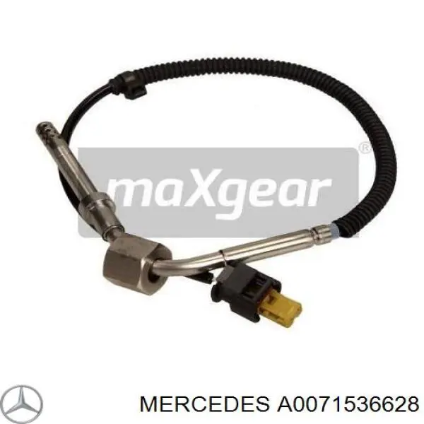 A0071536628 Mercedes датчик температури відпрацьованих газів (вг, до каталізатора)