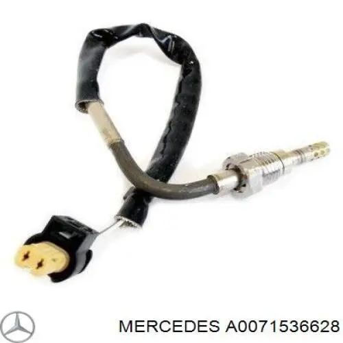 Датчик температури відпрацьованих газів (ВГ), до каталізатора Mercedes A0071536628 ціна, від 71.16 USD