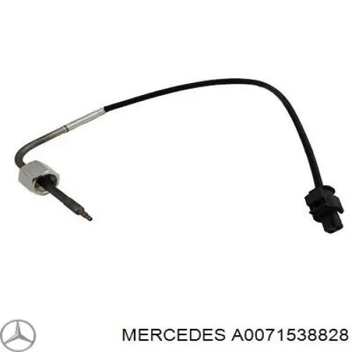 Датчик температури відпрацьованих газів (ВГ), перед фільтром сажі Mercedes A0071538828 ціна, від 58.52 USD