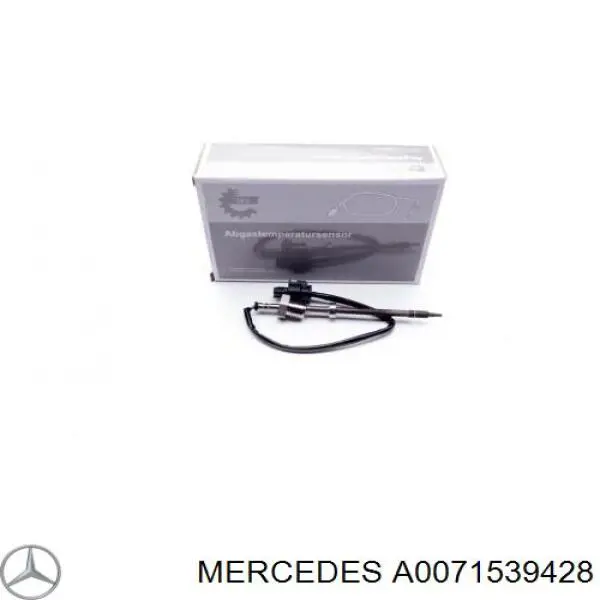 A0071539428 Mercedes датчик температури відпрацьованих газів (вг, перед фільтром сажі)