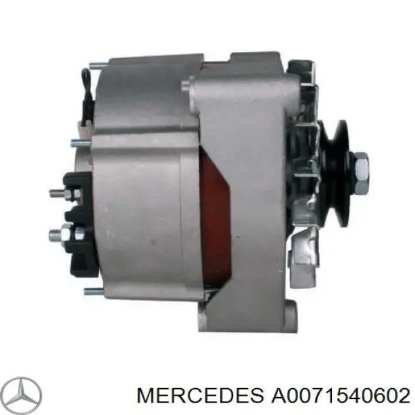 Генератор Mercedes A0071540602 ціна, від 71.50 USD