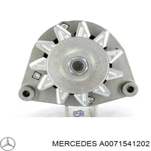 A0071541202 Mercedes Авто генератор