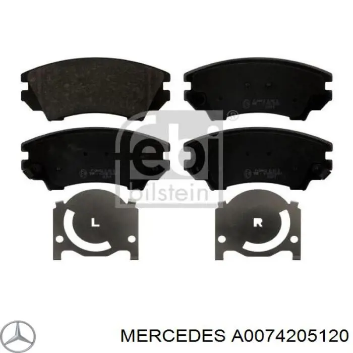  Mercedes A0074205120 ціна, від 473.44 USD