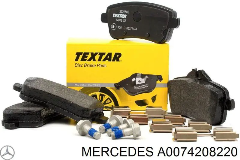 Задні гальмівні колодки A0074208220 Mercedes