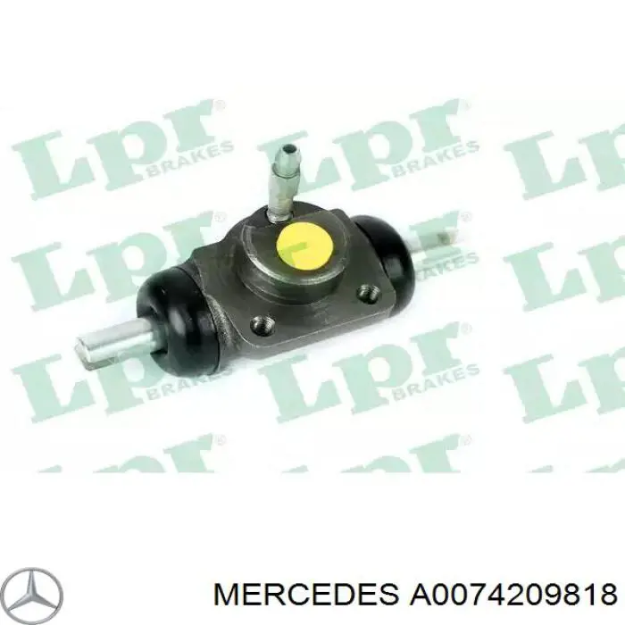 Камера гальмівна Mercedes A0074208818