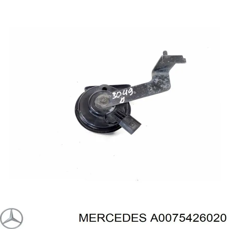 Сигнал високої тональності Mercedes A0075426020 ціна, від 92.72 USD