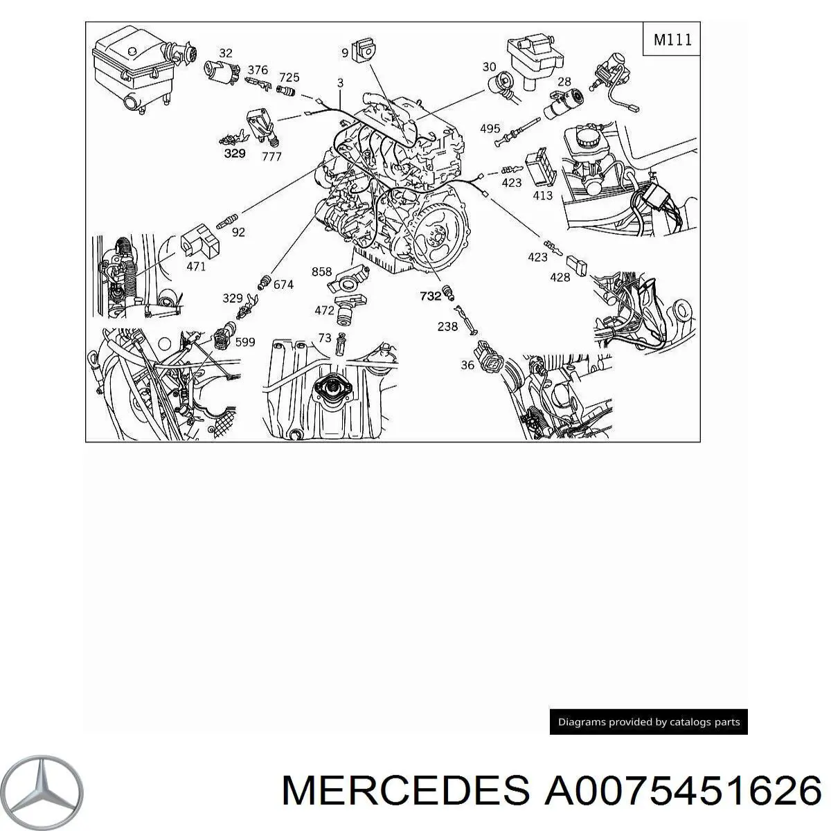  A0075451626 Mercedes