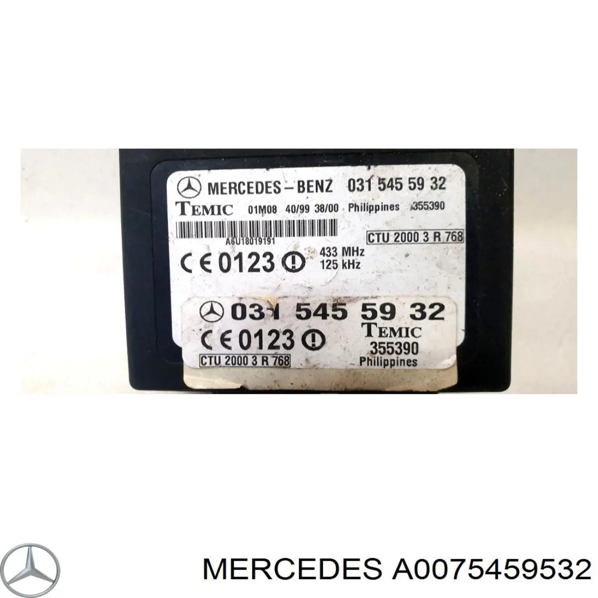  Mercedes A0075459532 ціна, від 17.99 USD