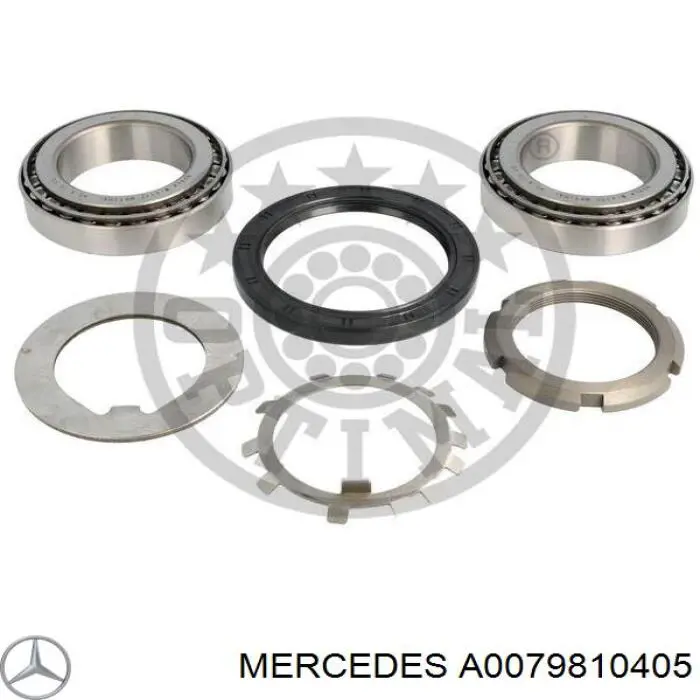 A0079810405 Mercedes Підшипник ступиці задньої