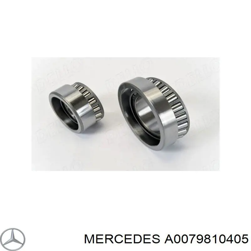 Підшипник задньої ступиці A0079810405 Mercedes