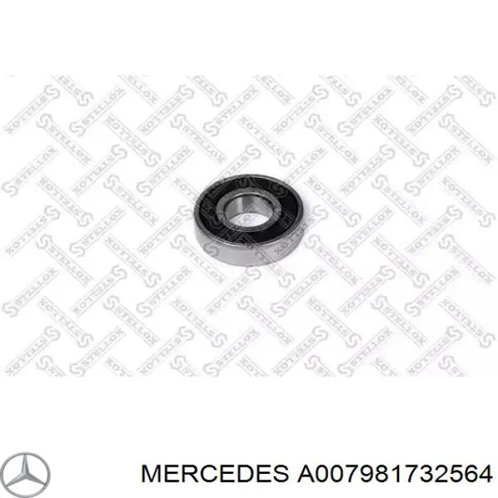 A007981732564 Mercedes підшипник генератора