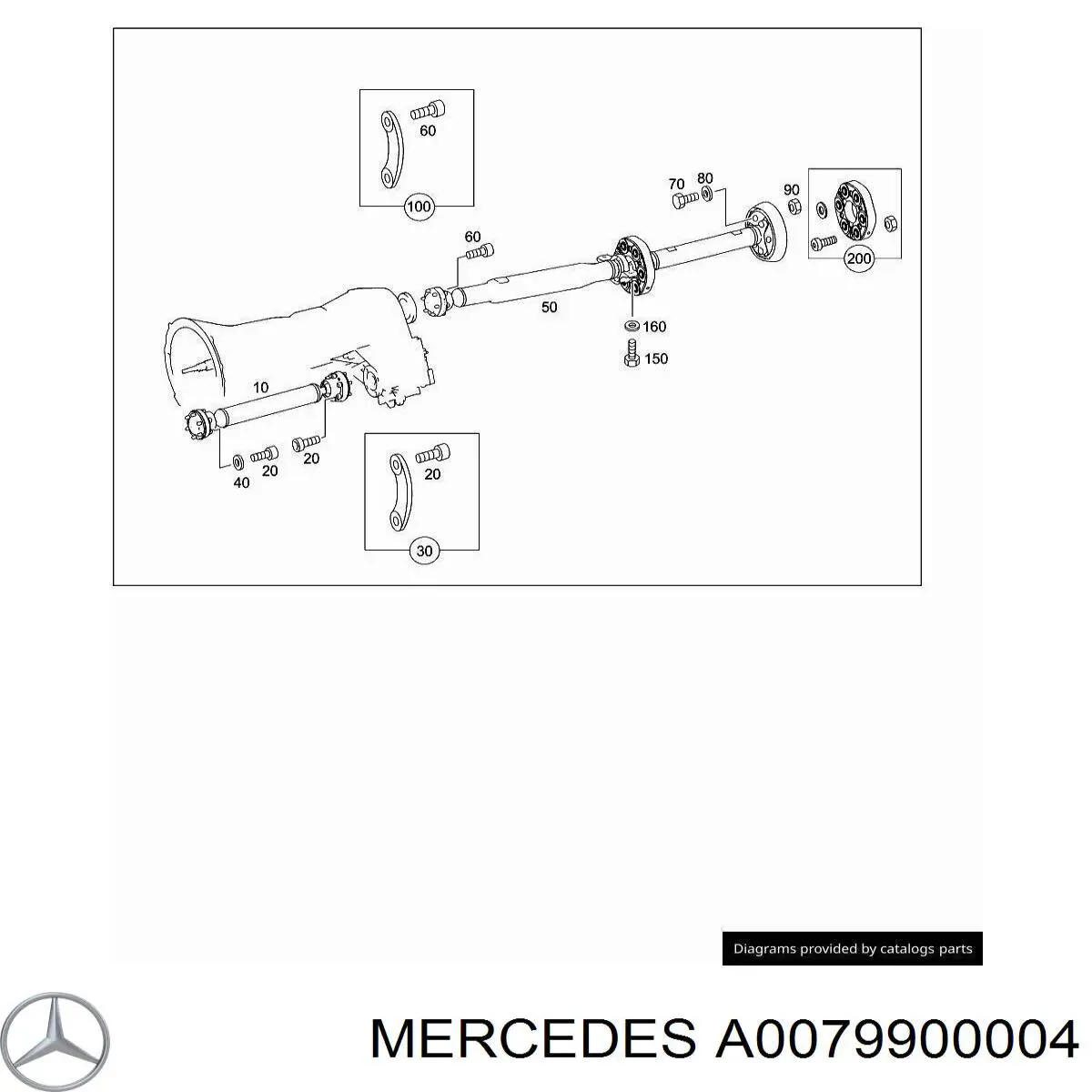  Mercedes A0119901104 ціна, від 9.31 USD
