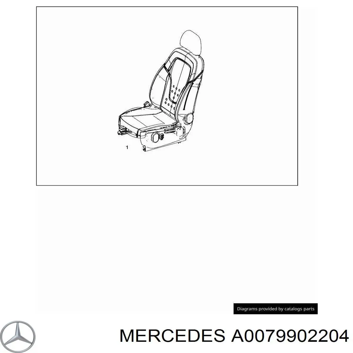 A0079902204 Mercedes 