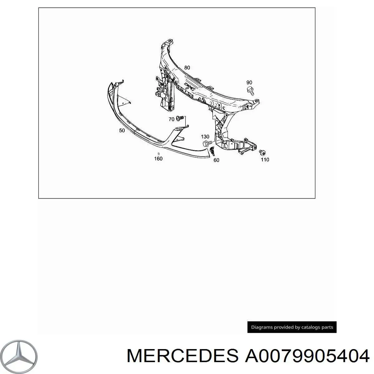  Mercedes A0079905404 ціна, від 2.02 USD