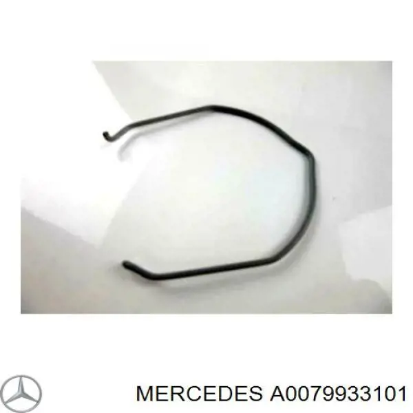 Скоба патрубка интеркуллера Mercedes A0079933101 ціна, від 3.91 USD