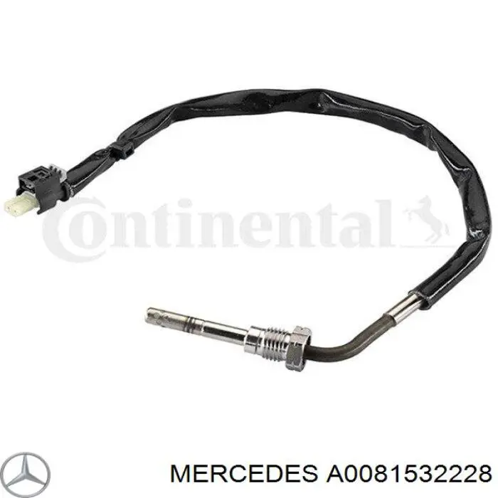 A0081532228 Mercedes датчик температури відпрацьованих газів (вг, перед турбіною)