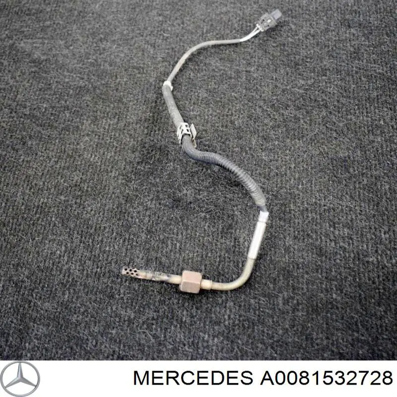 Купити A0081532728 Mercedes Датчик температури відпрацьованих газів (ВГ), до каталізатора