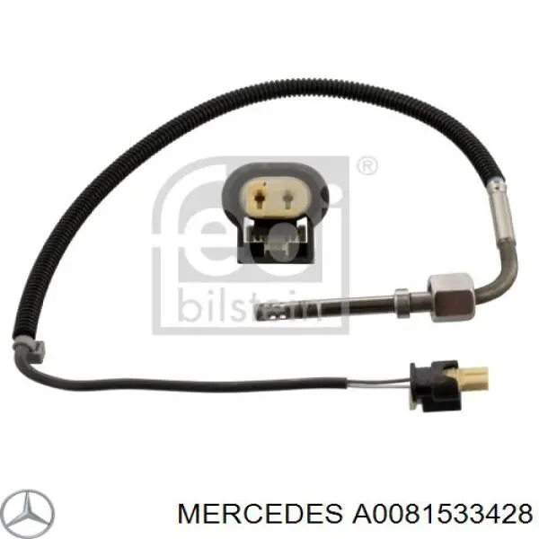 Датчик температури відпрацьованих газів (ВГ), після фільтра сажі Mercedes A0081533428 ціна, від 43.11 USD