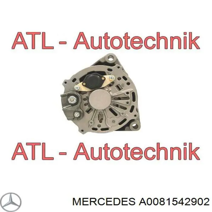 Генератор Mercedes A0081540202 ціна, від 56.49 USD