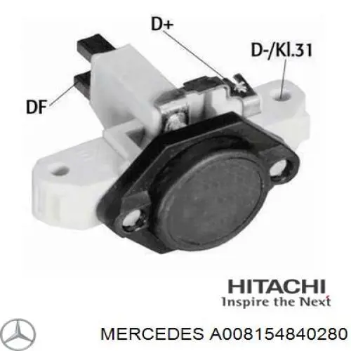 A008154840280 Mercedes генератор