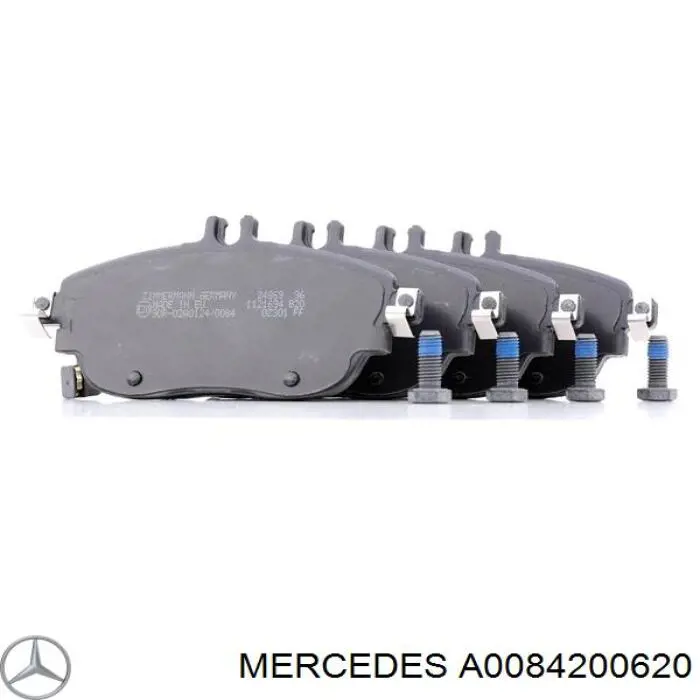 Тормозні колодки Mercedes A0084200620
