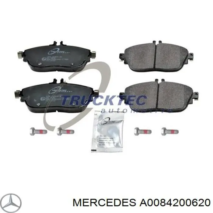 A0084200620 Mercedes Передні гальмівні колодки
