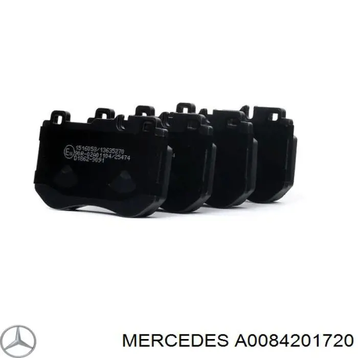 Гальмівні колодки Mercedes A0084201720 ціна, від 44.09 USD