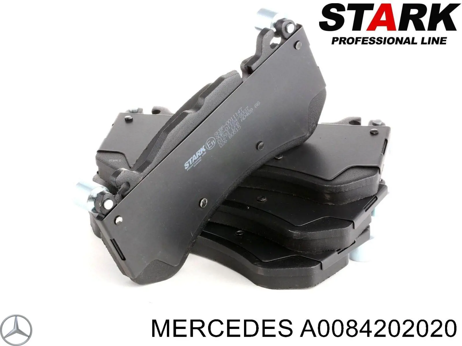 Гальмівні колодки Mercedes A0084202020 ціна, від 183.40 USD