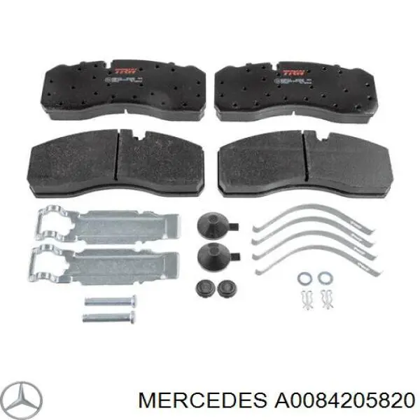 A0084205820 Mercedes Передні гальмівні колодки