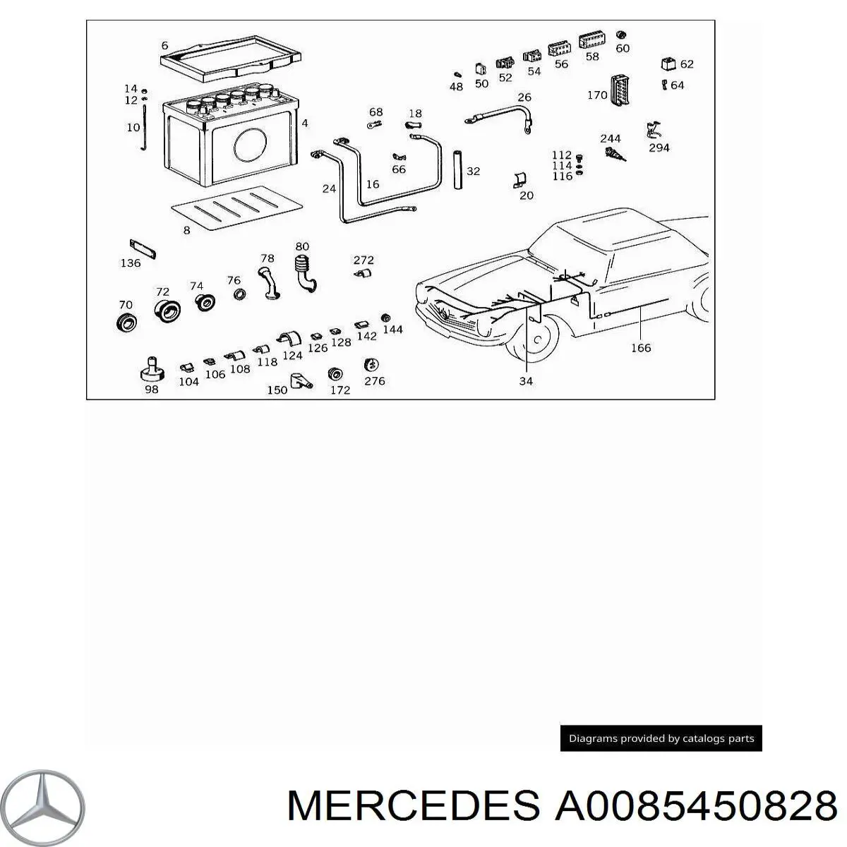 Роз’єм регулятора фаз газорозподілу Mercedes 85450928