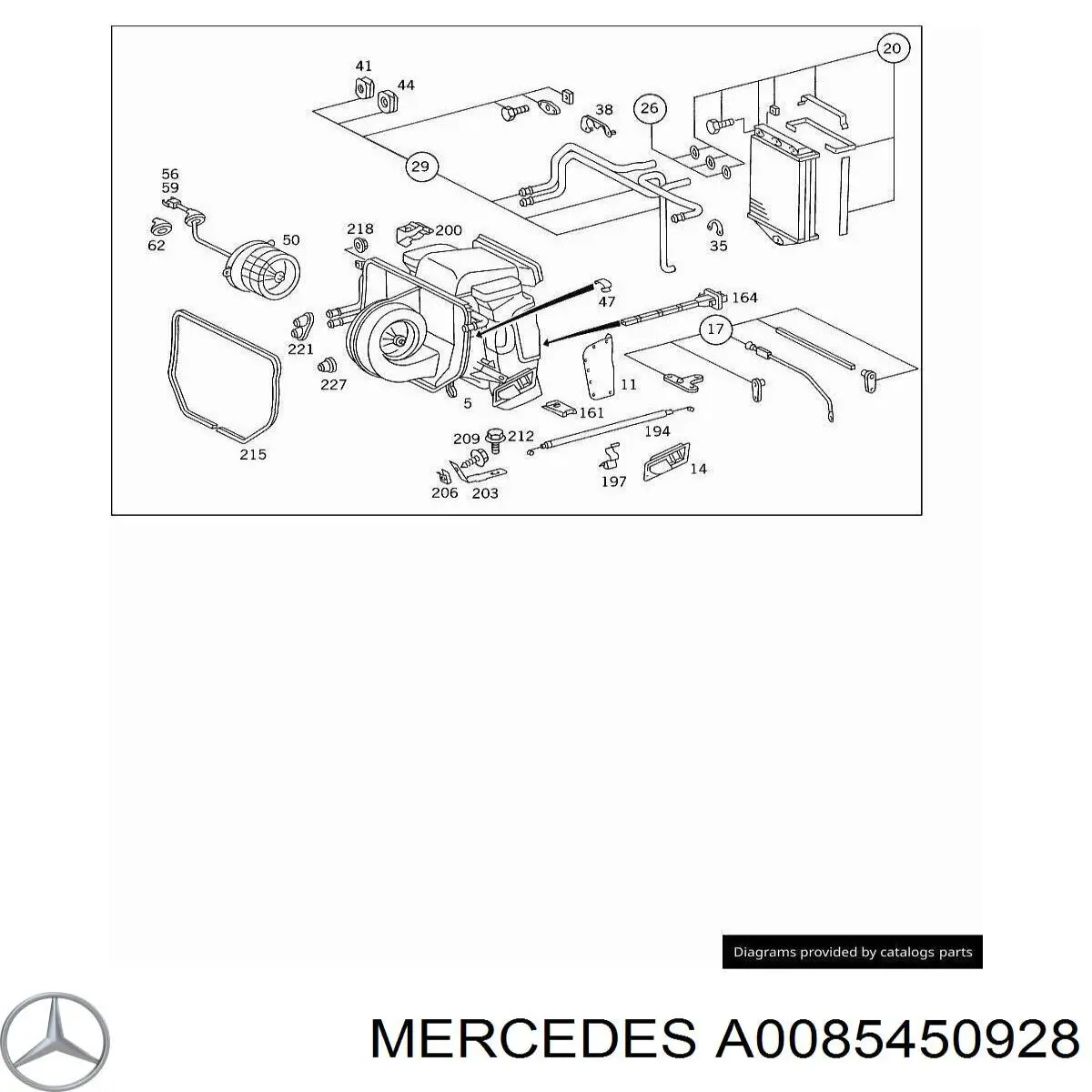 A0085450928 Mercedes Роз’єм регулятора фаз газорозподілу